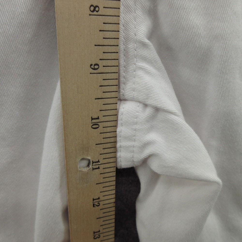 Venus Jeans Womens Size 12 Fame Capri White Cutoffs - Picture 6 of 15